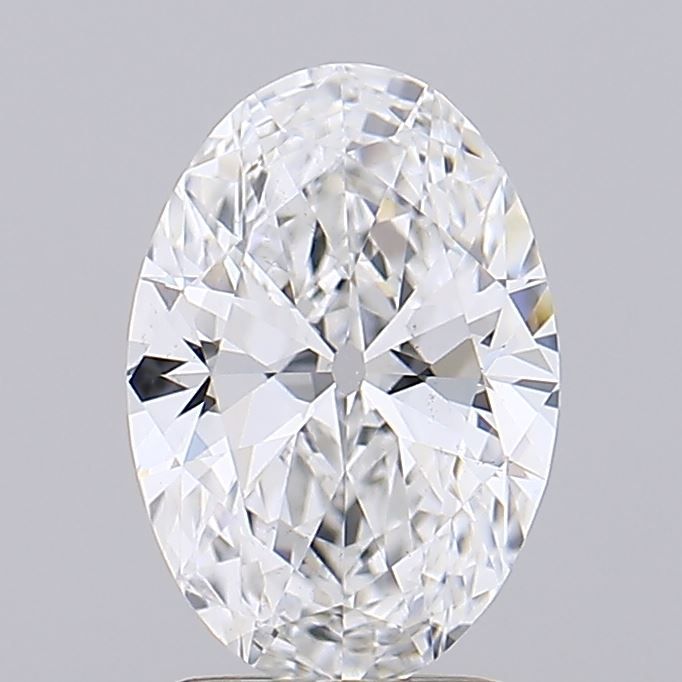 1.39 ct. oval Lab Grown Diamond front image