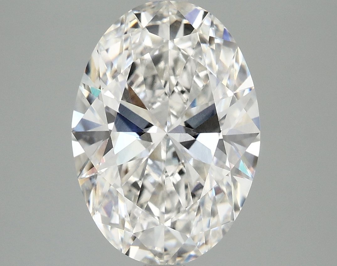 3.80 ct. oval Lab Grown Diamond front image
