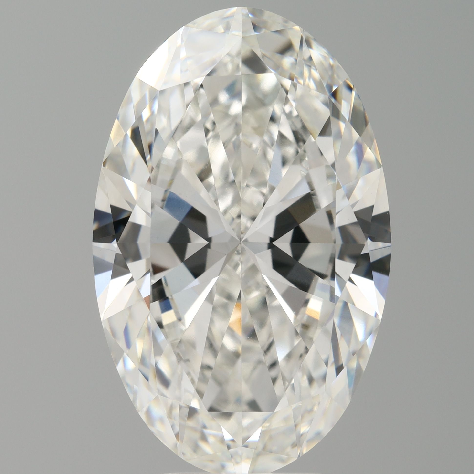 7.60 ct. oval Lab Grown Diamond front image