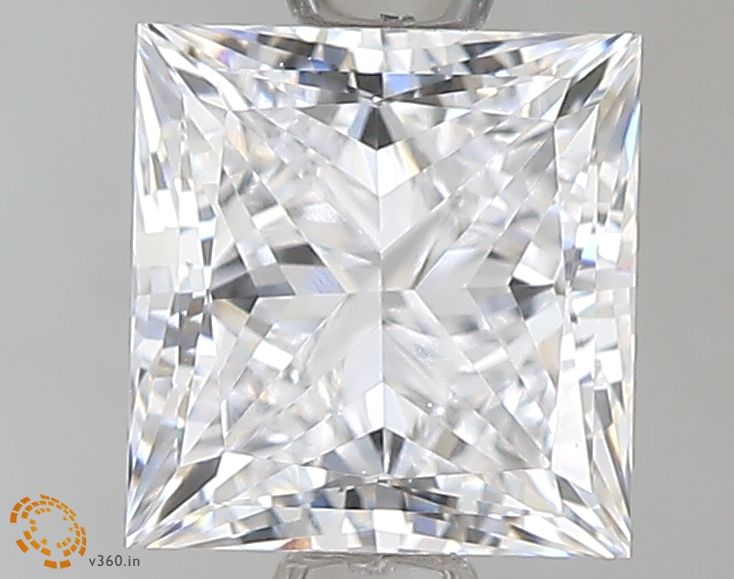 9.12 ct. princess Lab Grown Diamond front image