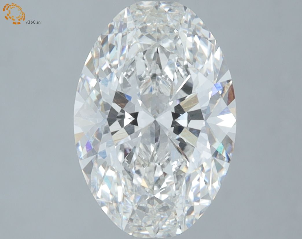 2.58 ct. oval Lab Grown Diamond front image