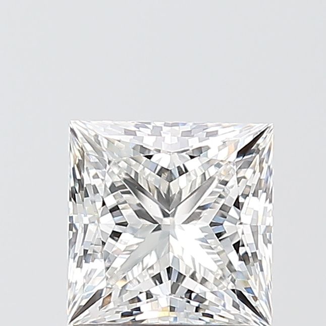 1.55 ct lab-grown Princess Diamond