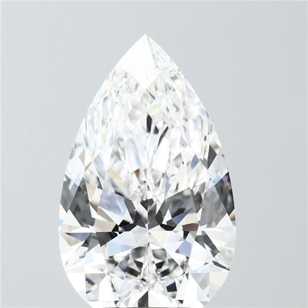 6.09 ct. pear Lab Grown Diamond front image