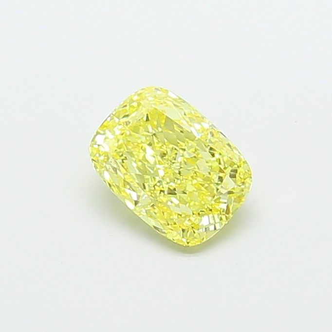 1.24 CT Fancy Intense Yellow CUSHION MODIFIED