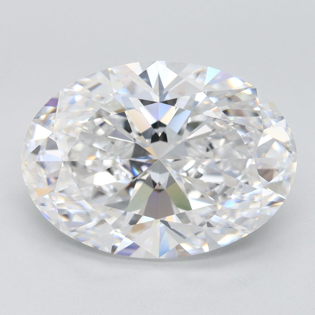 5.08 ct. oval Lab Grown Diamond front image
