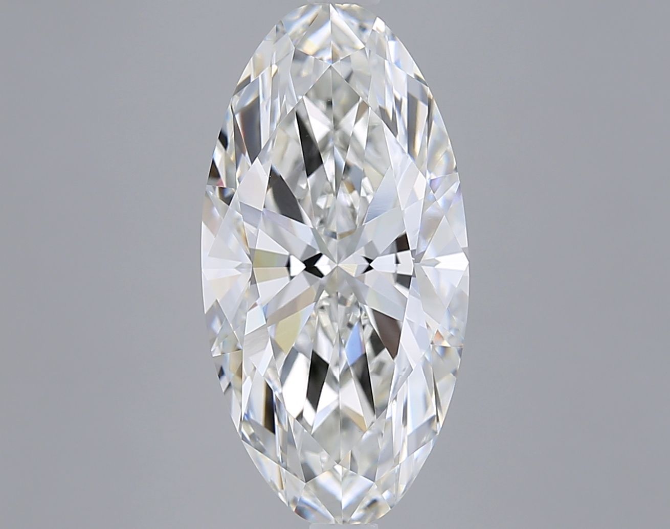 5.05 ct. oval Lab Grown Diamond front image