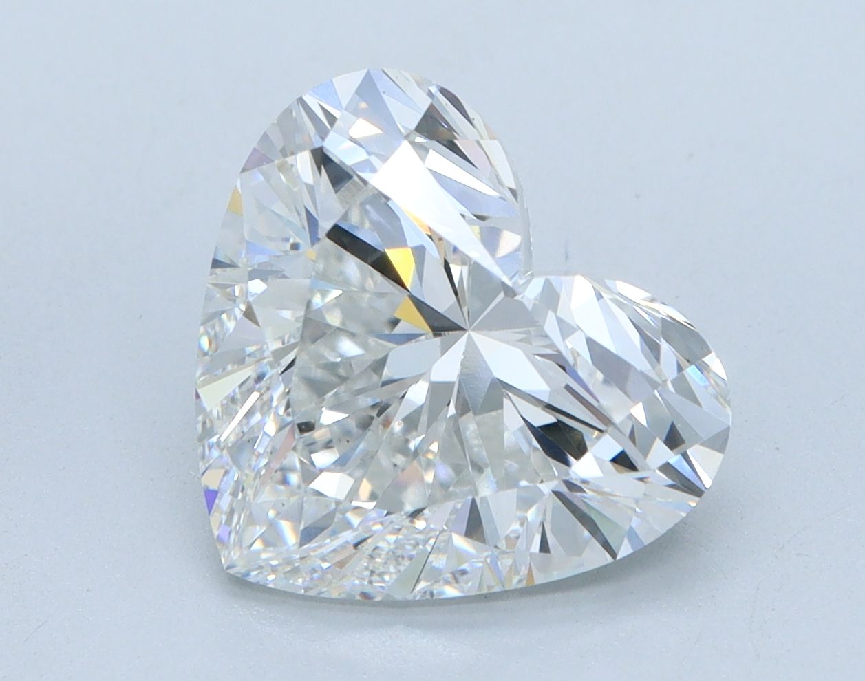 3.19 ct. heart Lab Grown Diamond front image