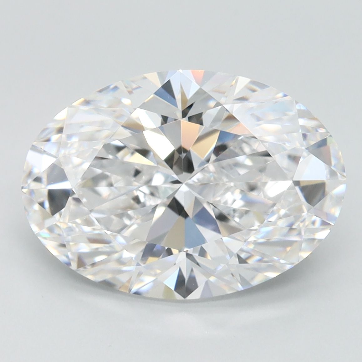 3.76 ct. oval Lab Grown Diamond front image