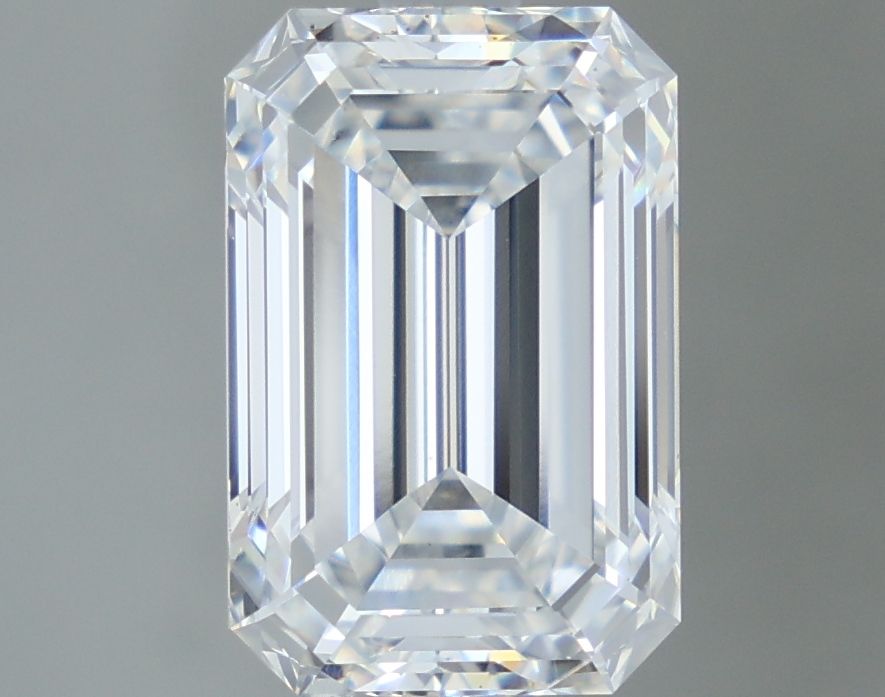 3.68 ct. emerald Lab Grown Diamond front image