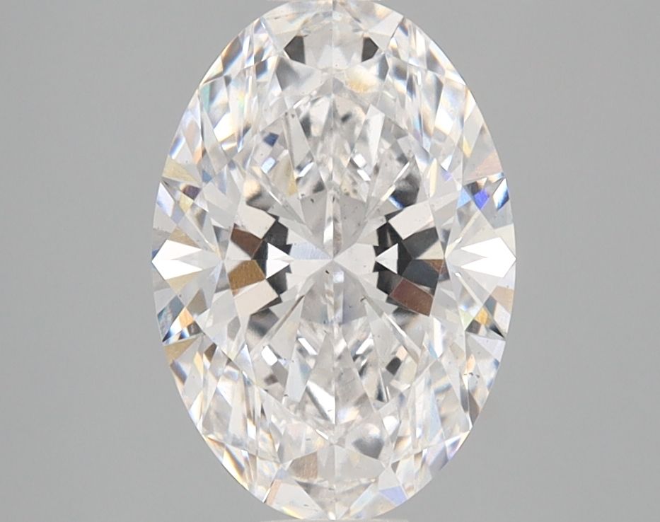 5.54 ct. oval Lab Grown Diamond front image