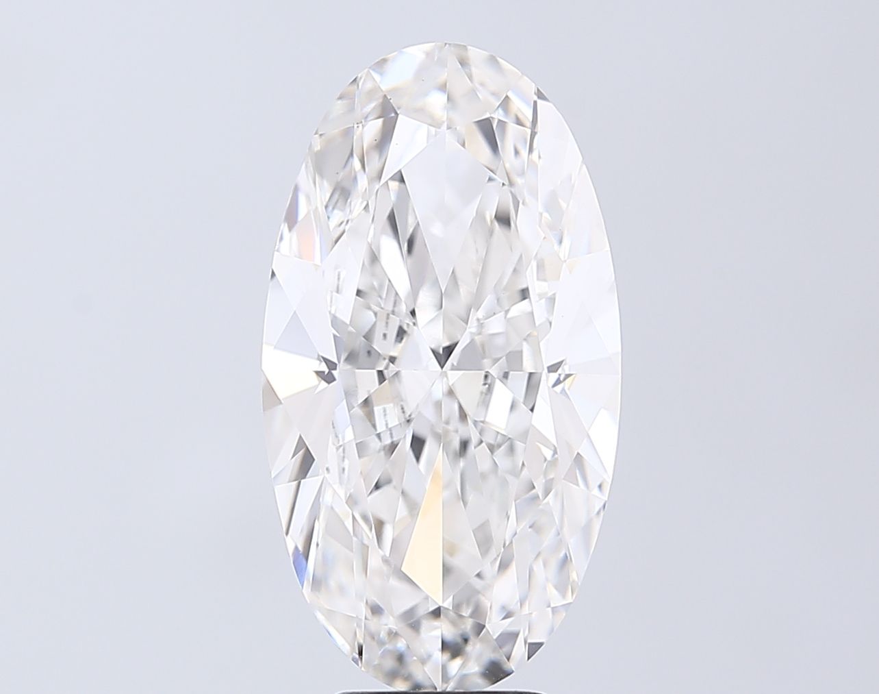 6.00 ct. oval Lab Grown Diamond front image