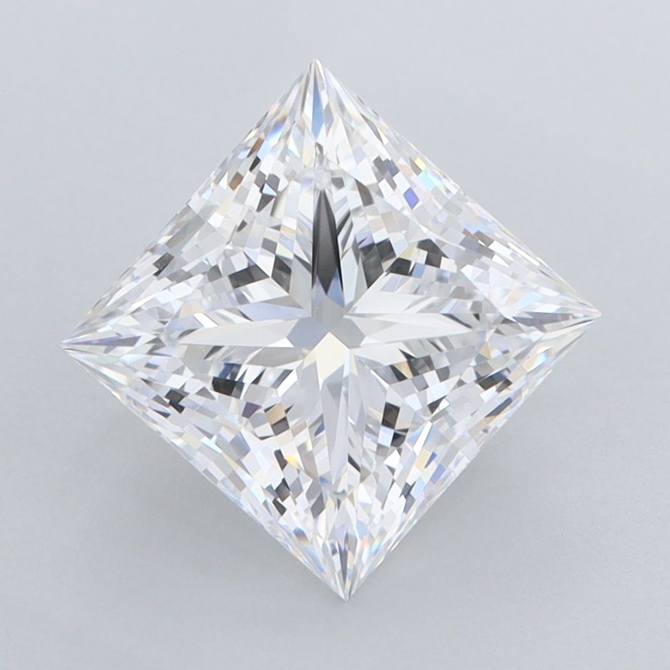 2.82 ct. princess Lab Grown Diamond front image