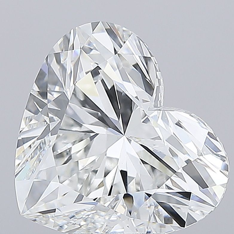 8.08 ct. heart Lab Grown Diamond front image