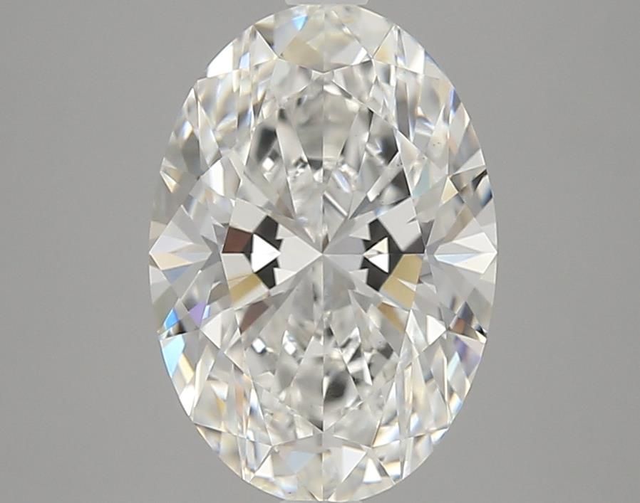 3.34 ct. oval Lab Grown Diamond front image