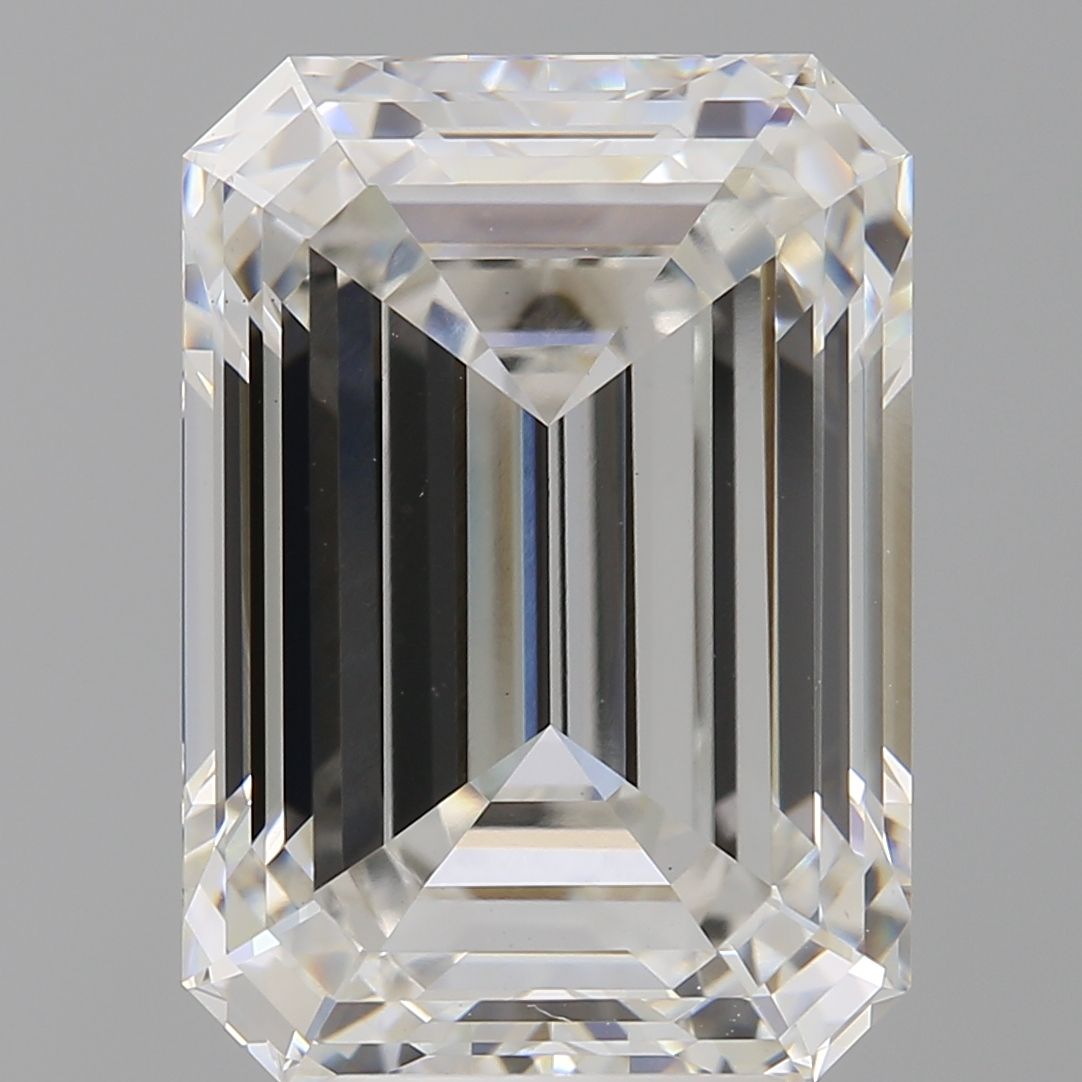 7.07 ct. emerald Lab Grown Diamond front image