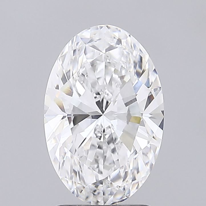 2.02 ct. oval Lab Grown Diamond front image