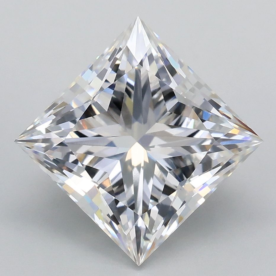 3.09 ct. princess Lab Grown Diamond front image