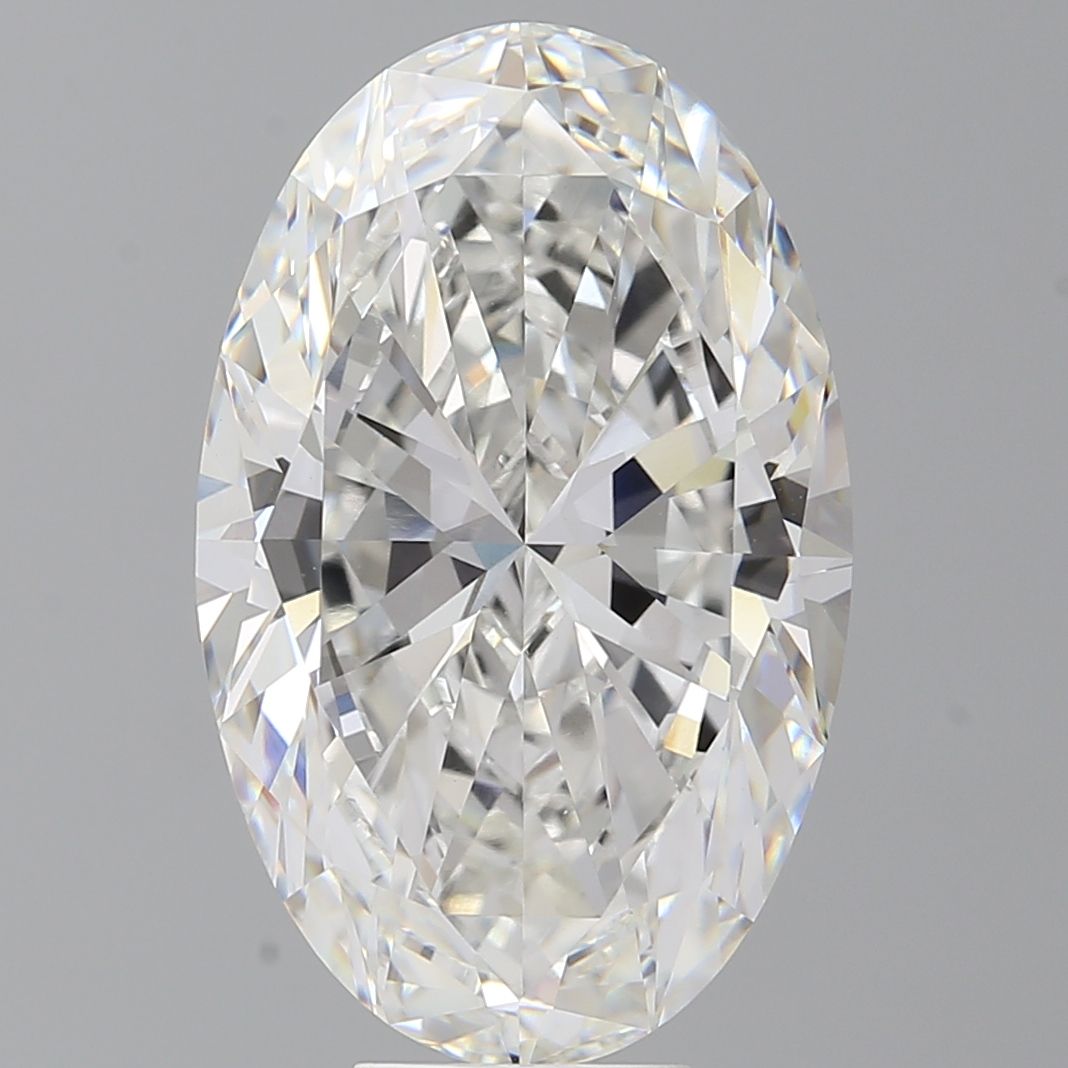 9.55 ct. oval Lab Grown Diamond front image
