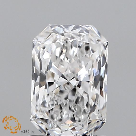 0.95 ct. radiant Lab Grown Diamond front image