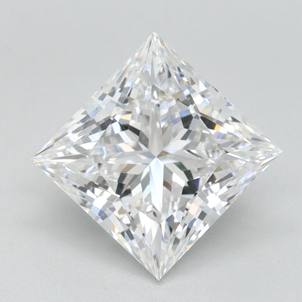 2.09 ct. princess Lab Grown Diamond front image