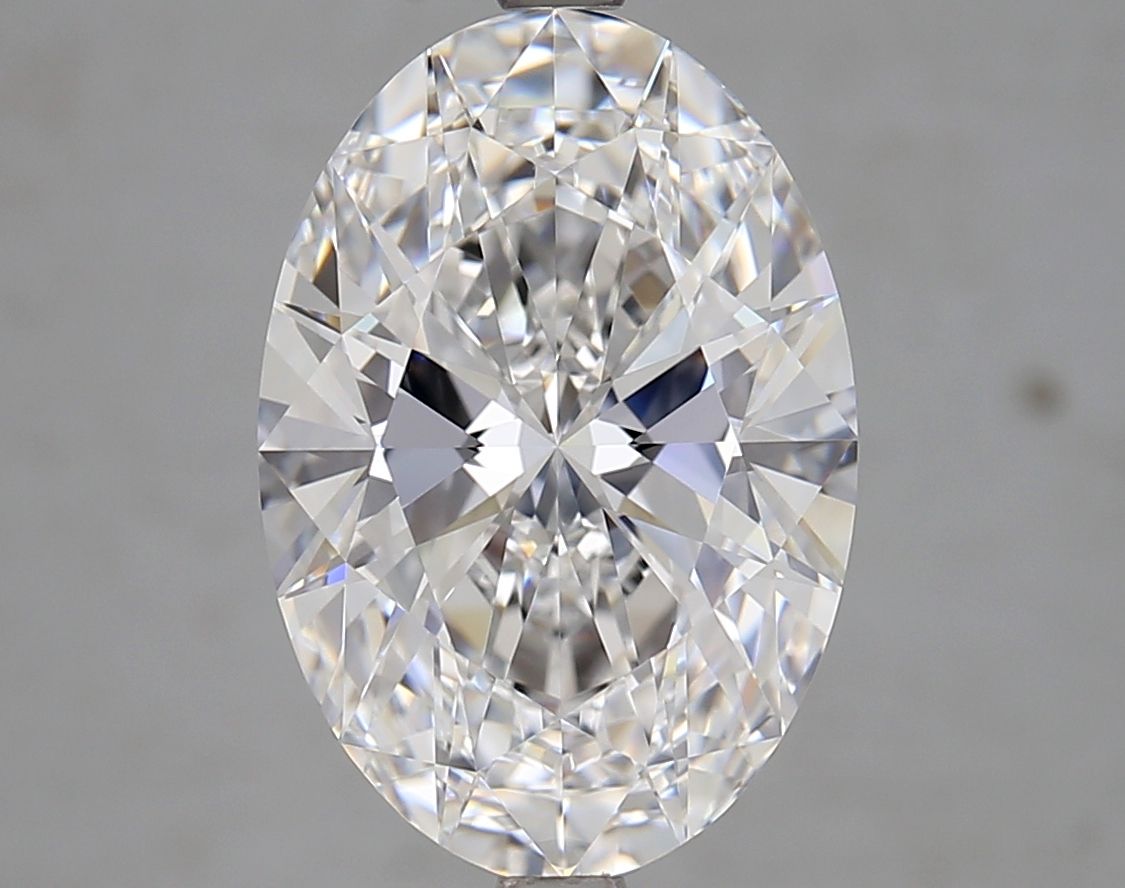5.04 ct. oval Lab Grown Diamond front image