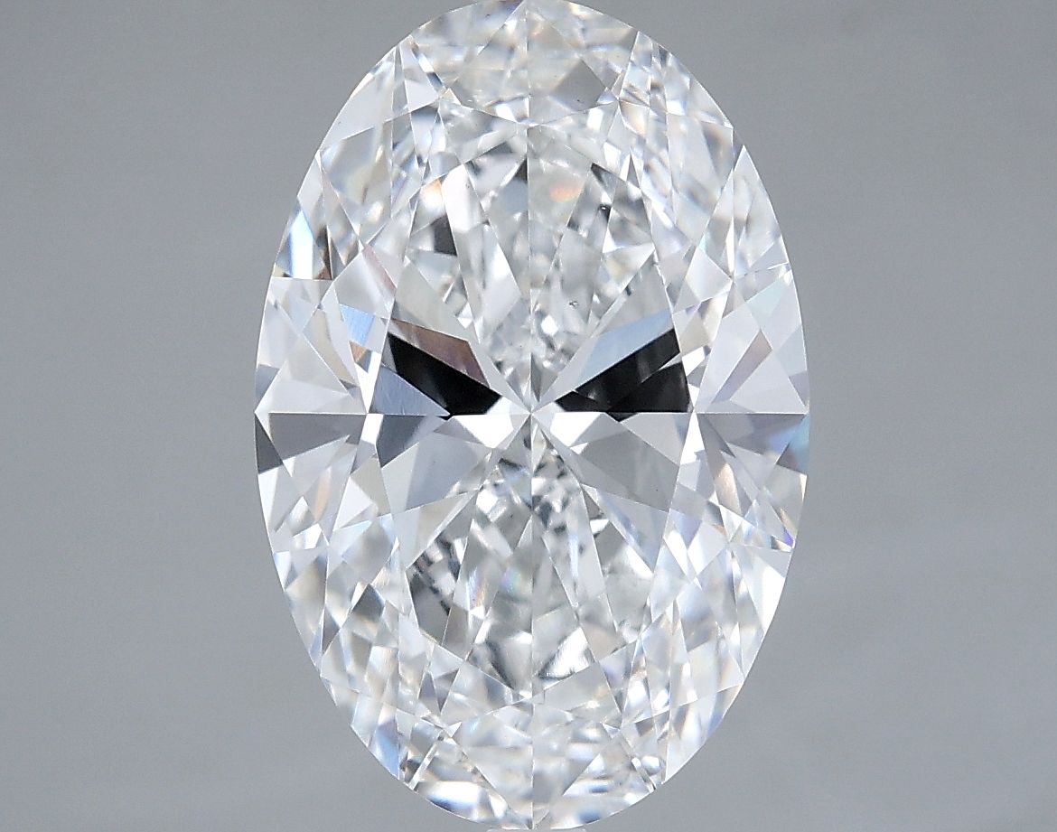 4.58 ct. oval Lab Grown Diamond front image