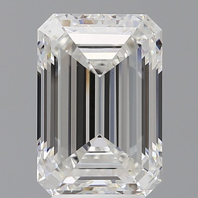4.03 ct. emerald Lab Grown Diamond front image