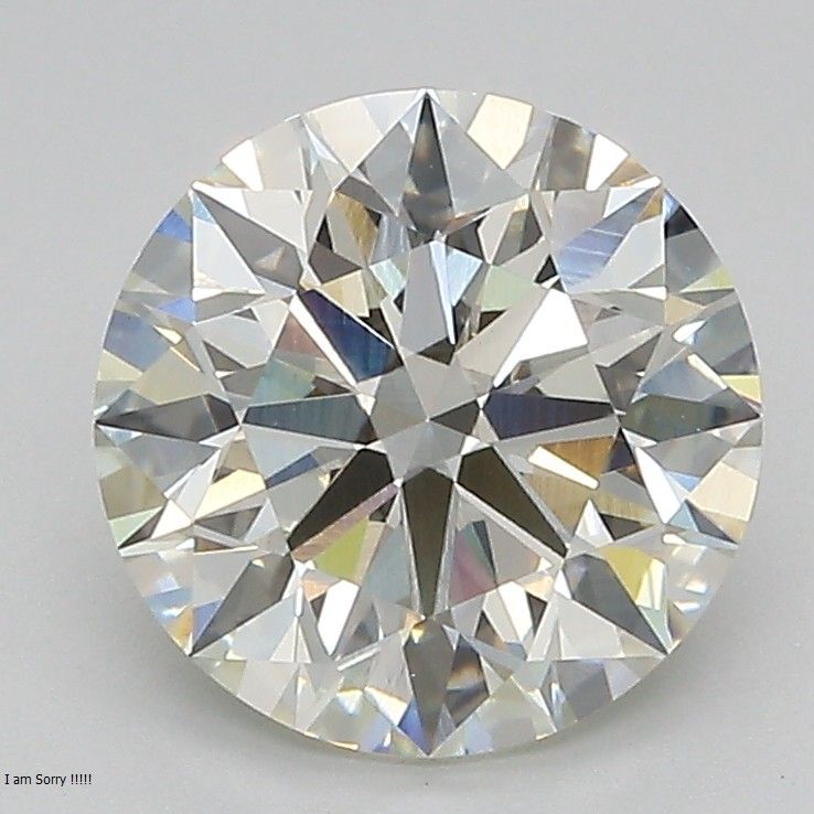 2.71 ct. round Lab Grown Diamond front image