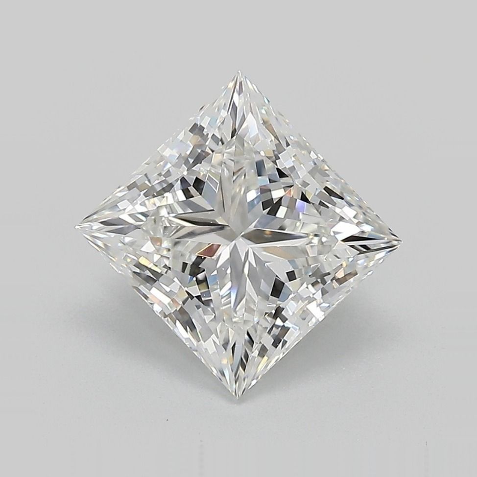 2.84 ct. princess Lab Grown Diamond front image
