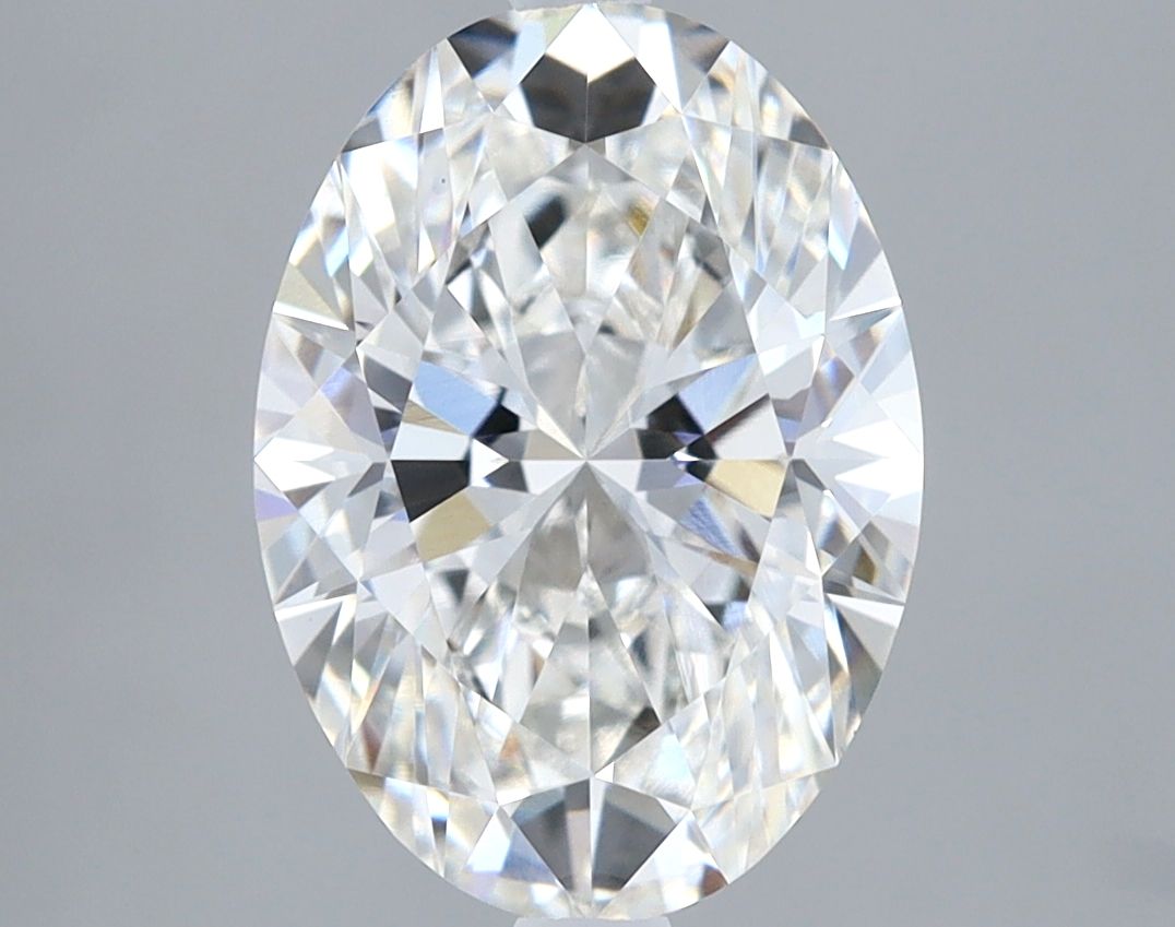 3.24 ct. oval Lab Grown Diamond front image