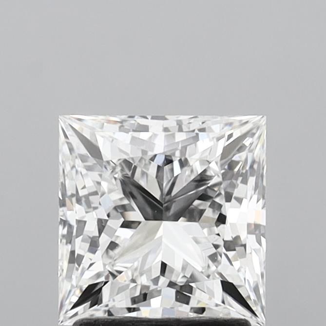 2.10 ct. princess Lab Grown Diamond front image