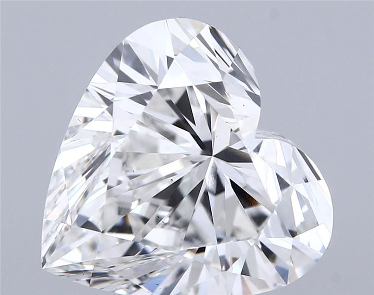 7.54 ct. heart Lab Grown Diamond front image