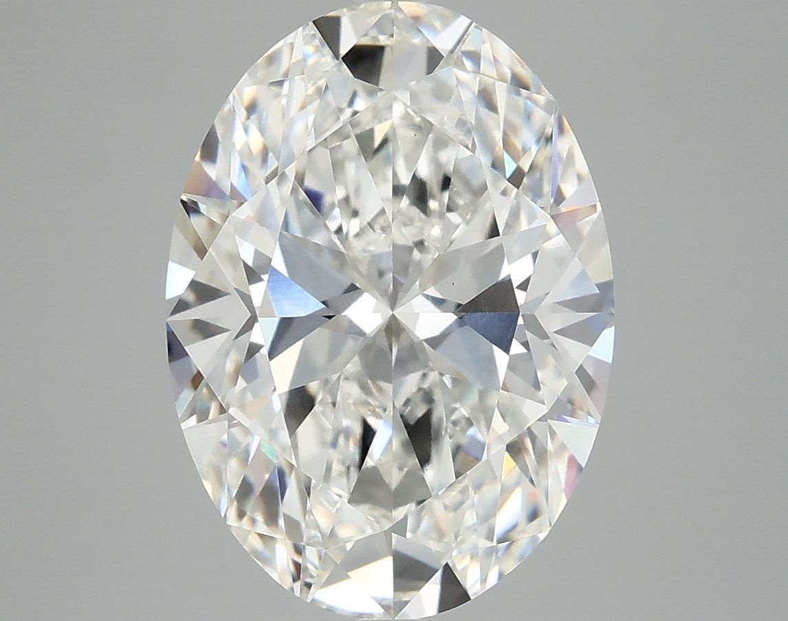 5.05 ct. oval Lab Grown Diamond front image