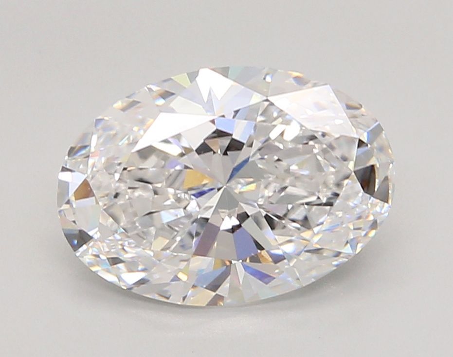 3.03 ct. oval Lab Grown Diamond front image
