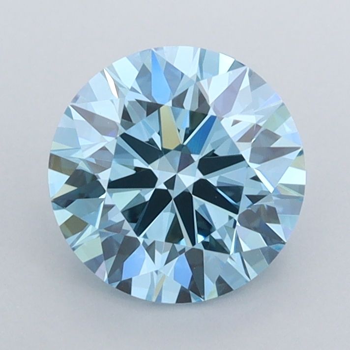 1.39 CT Fancy Vivid Blue ROUND