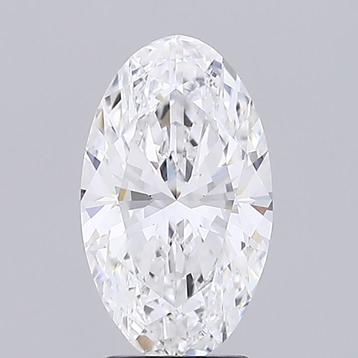 2.55 ct. oval Lab Grown Diamond front image