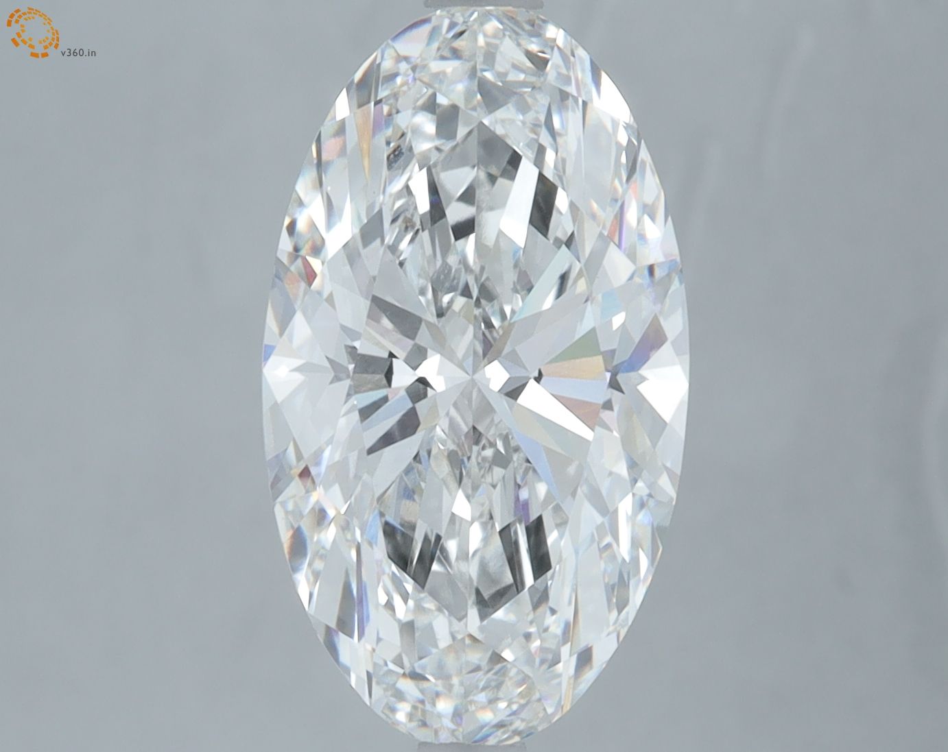 4.39 ct. oval Lab Grown Diamond front image