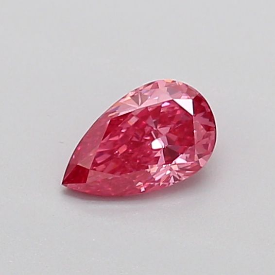 0.3 CT Fancy Vivid Pink PEAR