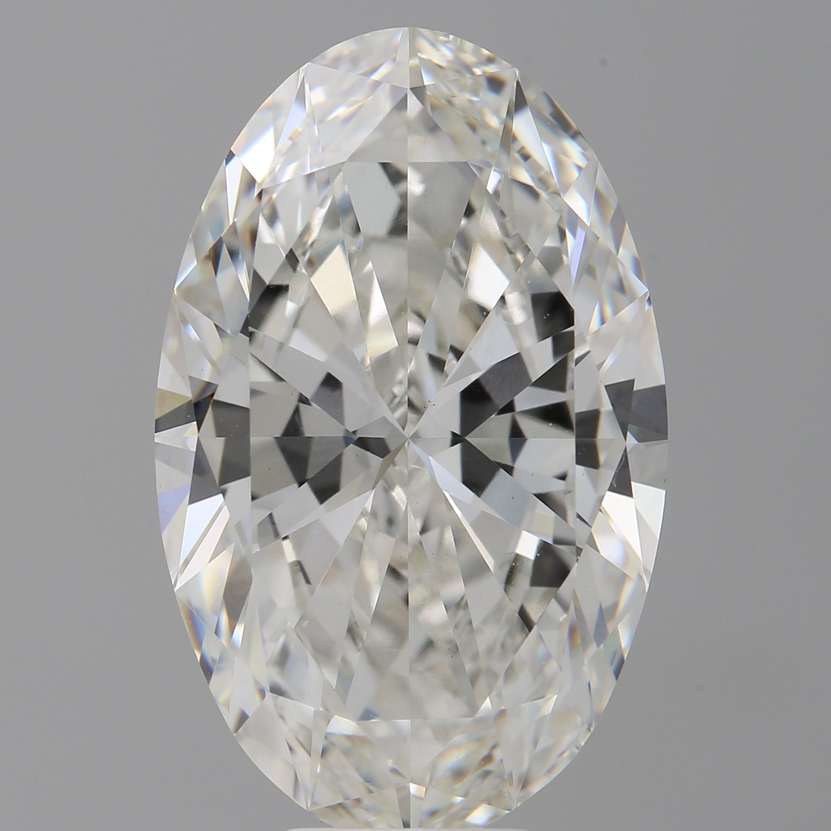 8.06 ct. oval Lab Grown Diamond front image