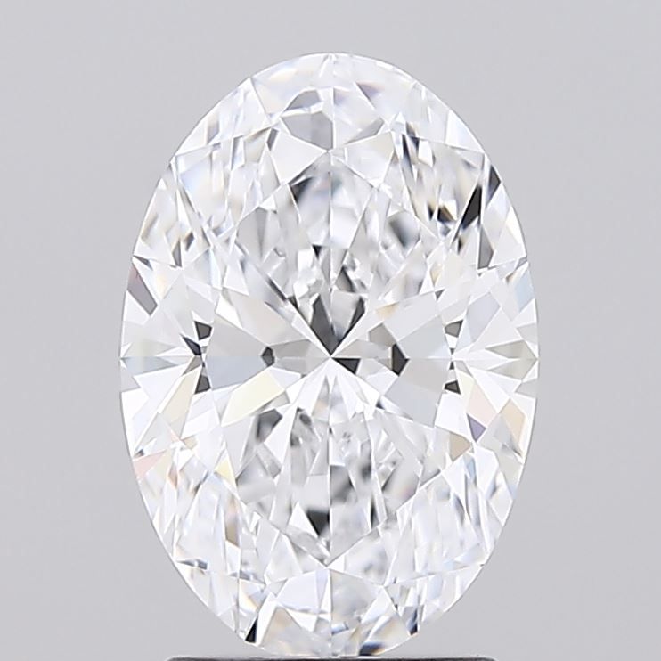 2.04 ct. oval Lab Grown Diamond front image
