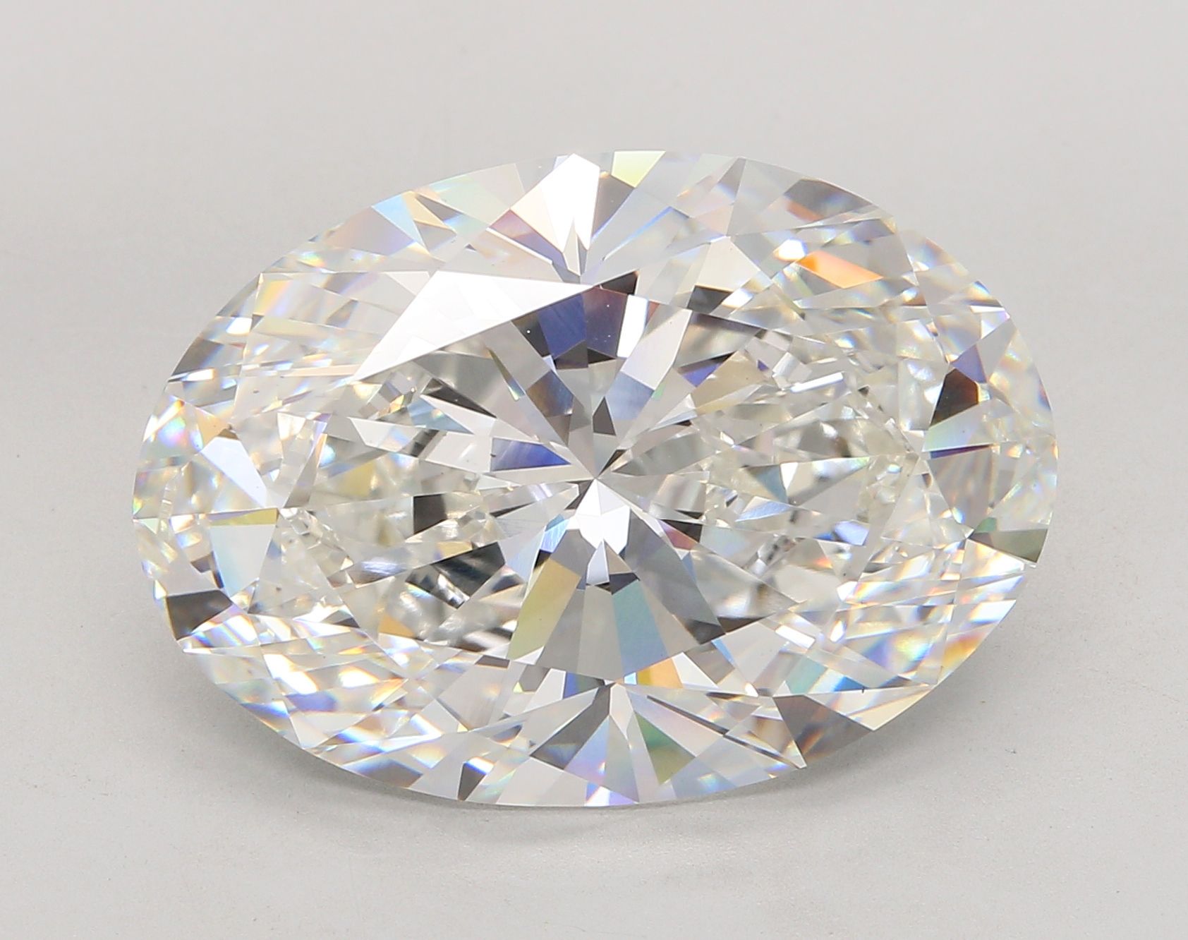 20.17 ct. oval Lab Grown Diamond front image