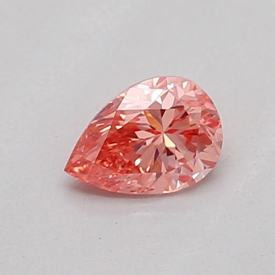 0.19 CT Fancy Vivid Pink PEAR