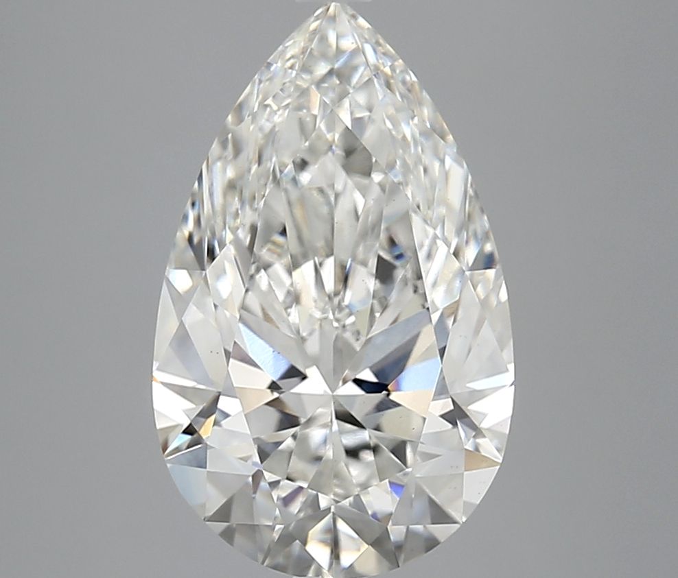 4.06 ct. pear Lab Grown Diamond front image