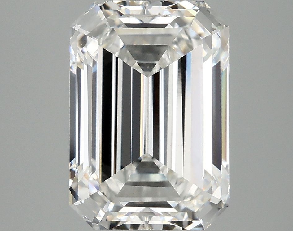 4.08 ct. emerald Lab Grown Diamond front image