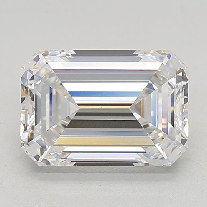3.78 ct. emerald Lab Grown Diamond front image