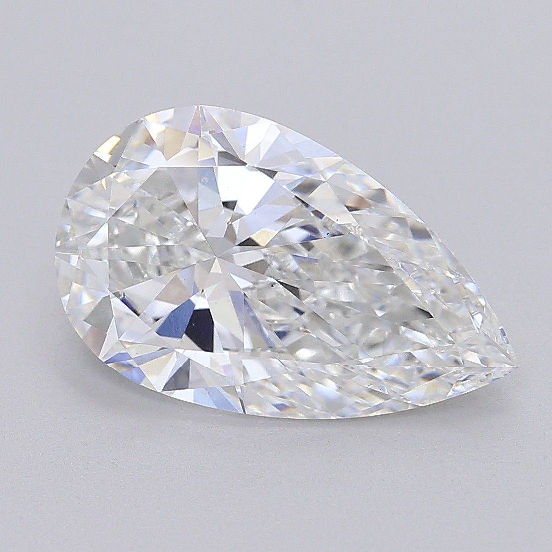 6.07 ct. pear Lab Grown Diamond front image