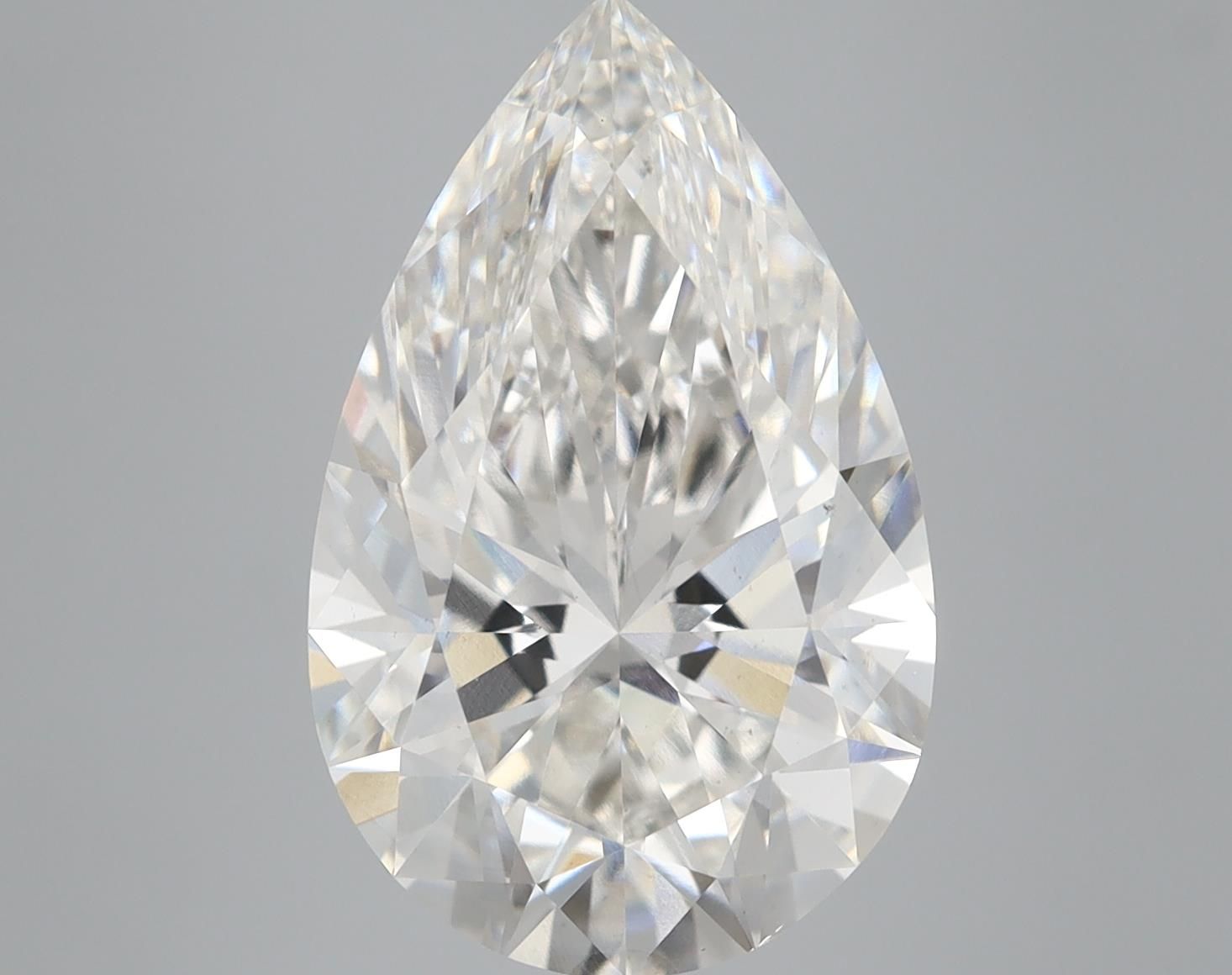 5.66 ct. pear Lab Grown Diamond front image