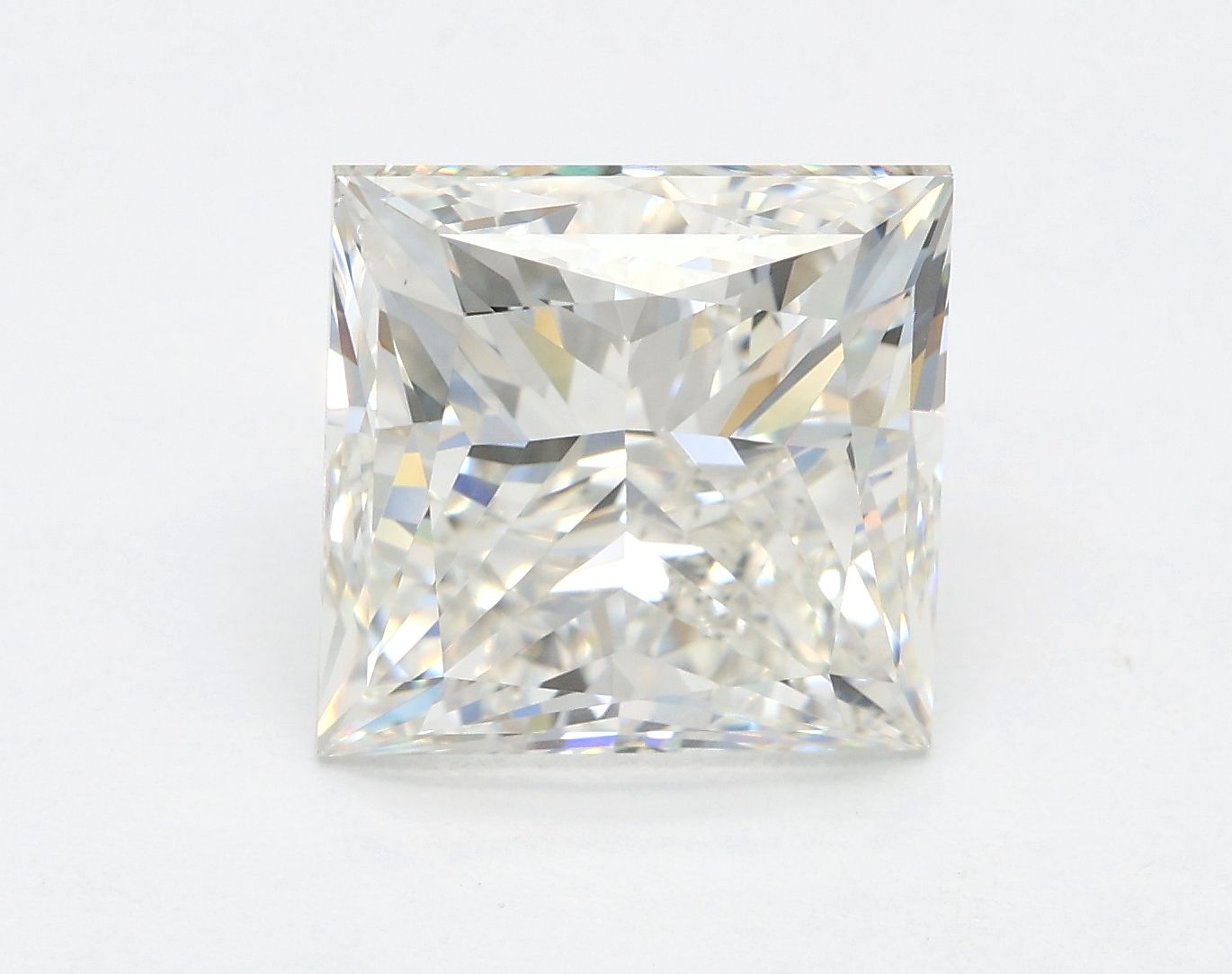 4.75 ct. princess Lab Grown Diamond front image