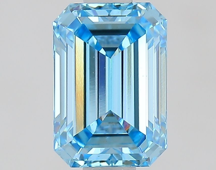 1.1 CT Fancy Vivid Blue EMERALD
