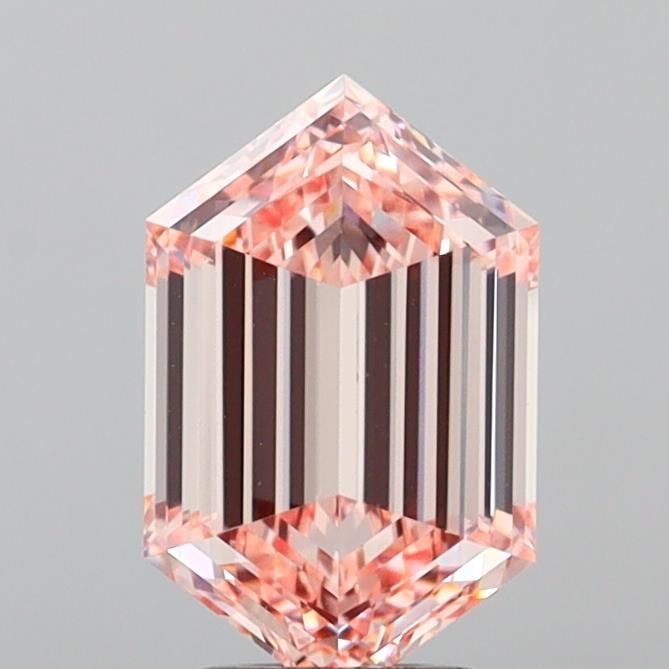 3.08 ct lab-grown Hexagonal Diamond